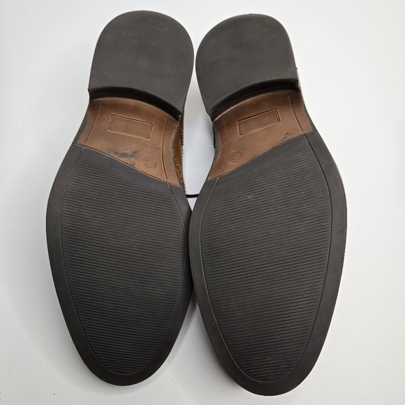 Alfani Men's Geoff Leather Brown Wingtip Oxford Dress Shoes Size 8 WPL 8046 - Picture 8 of 11